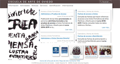 Desktop Screenshot of escueladearte.com